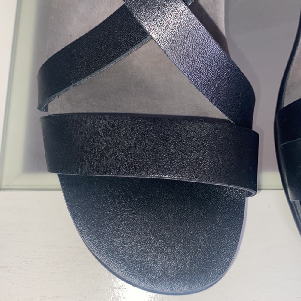 SAS Nouveau Black Leather Open Toe Casual Slingback Sandal-Women’s Sz 10.5M-NWOB - Picture 8 of 16